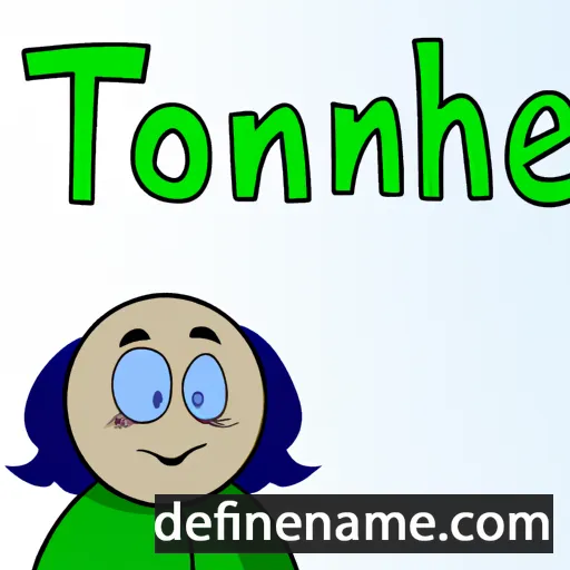 cartoon of the name Thomine