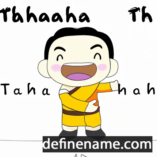 cartoon of the name Thonbanhla