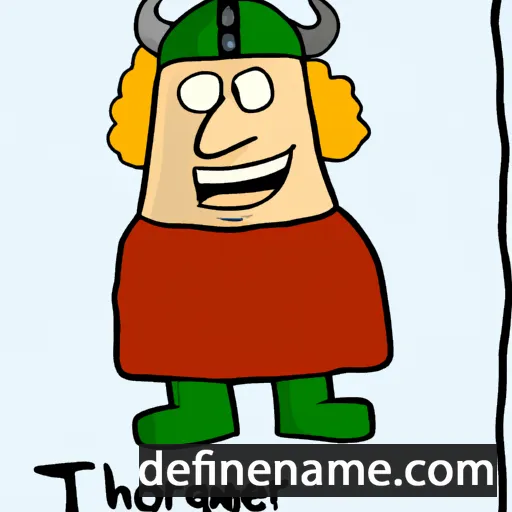 cartoon of the name Thorberg