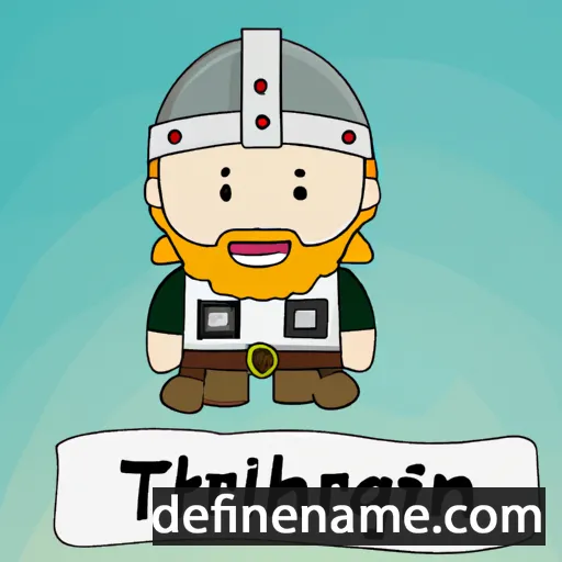 cartoon of the name Thorfinn