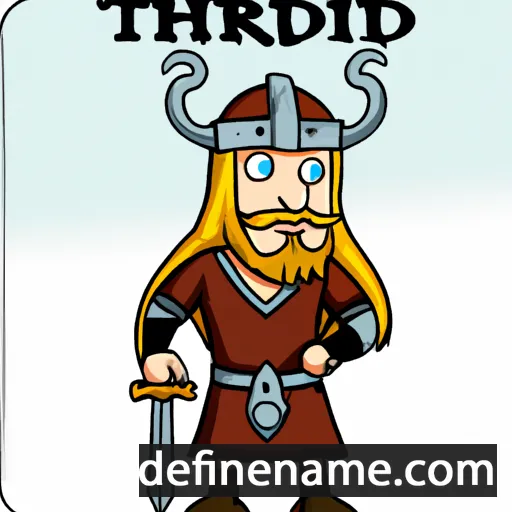 cartoon of the name Thorfrid