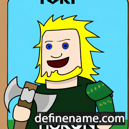 Thorgal cartoon