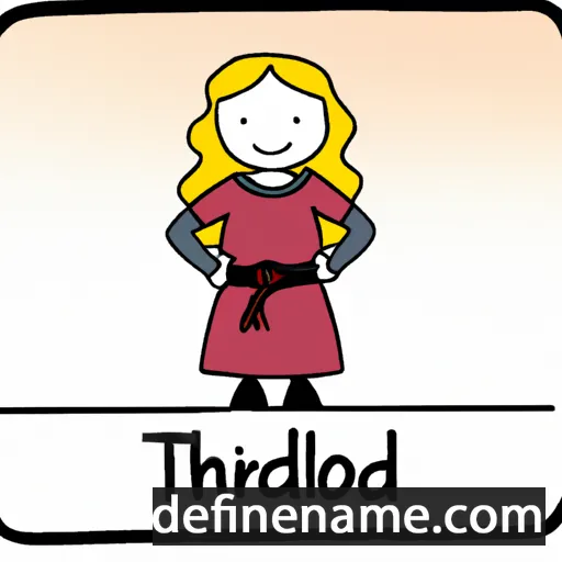 cartoon of the name Thorhild