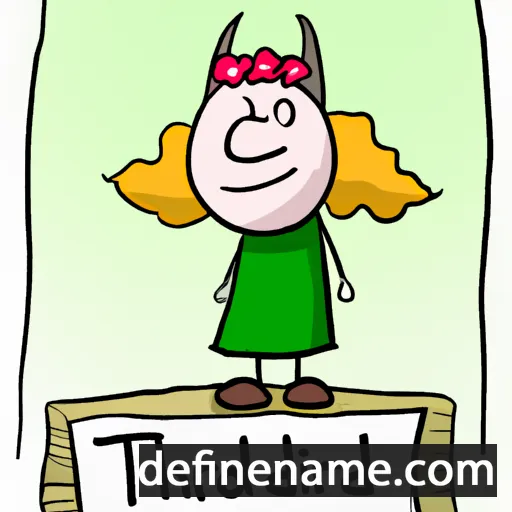 cartoon of the name Thorild