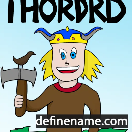 cartoon of the name Thorkild