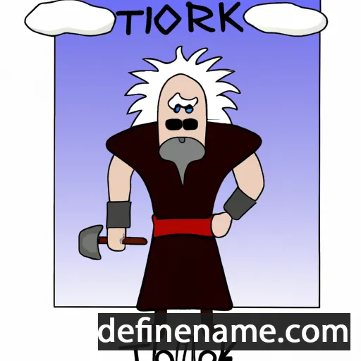 cartoon of the name Thorlak