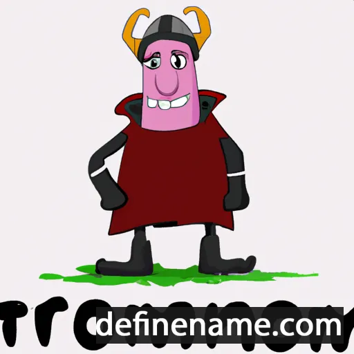 cartoon of the name Thormot