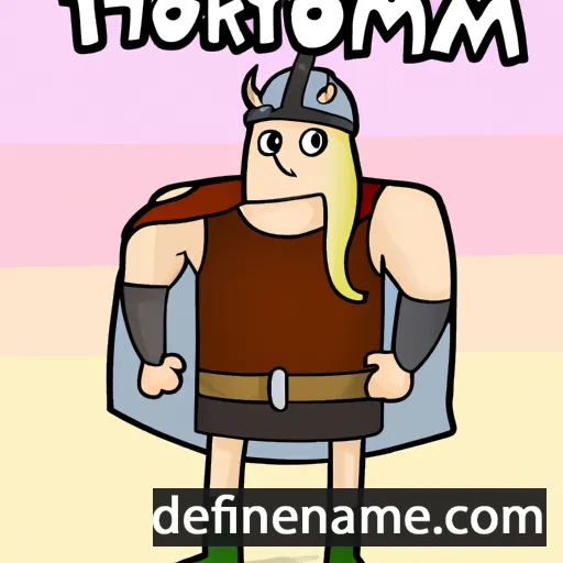 cartoon of the name Thormoth