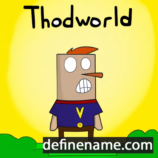 cartoon of the name Thorwald