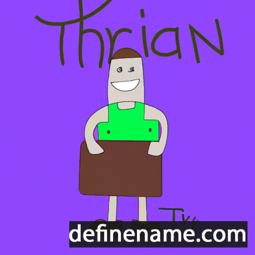 Thrain cartoon