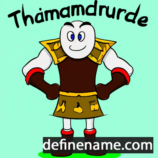 Thrasamund cartoon