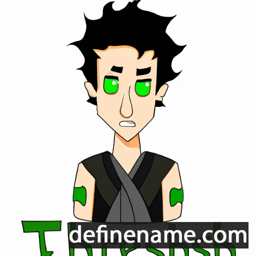 cartoon of the name Thresh