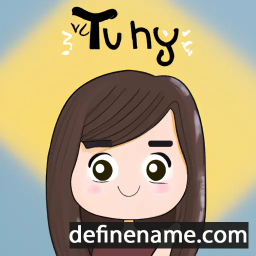 Thúy cartoon