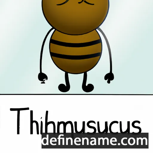 Thumelicus cartoon