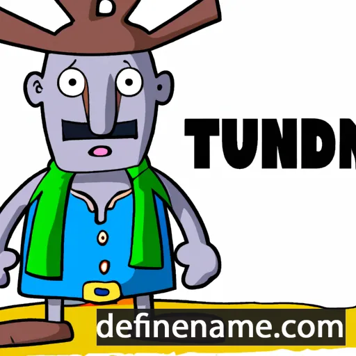 cartoon of the name Thurismund