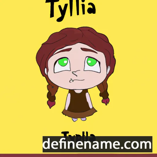 Thylia cartoon