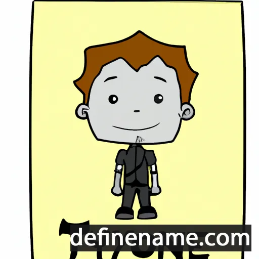 cartoon of the name Thyone