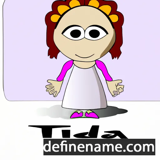 Tialda cartoon