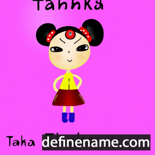 Tianka cartoon