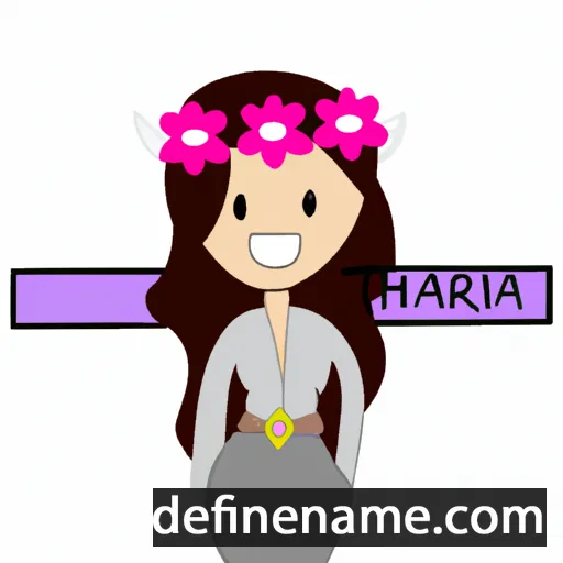 Tiarah cartoon