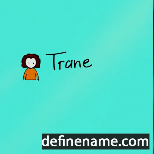 cartoon of the name Tiarne