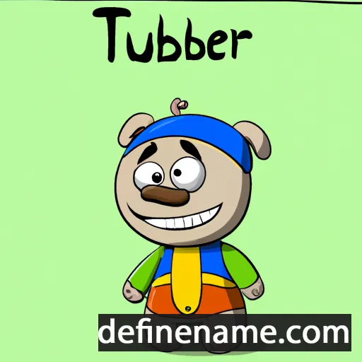 cartoon of the name Tibberiu