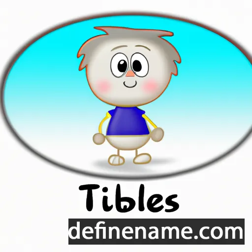 cartoon of the name Tibbles