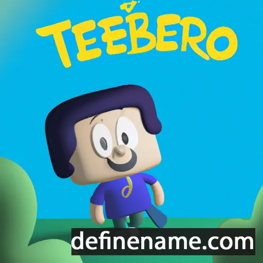 cartoon of the name Tibério