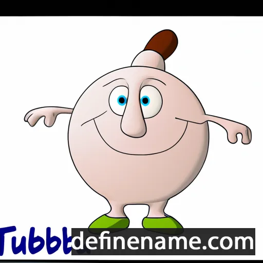 cartoon of the name Tibeau