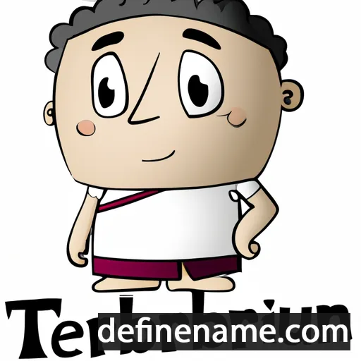 cartoon of the name Tiberianus