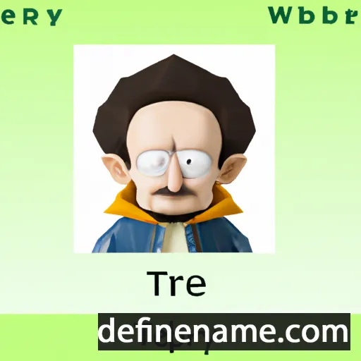 cartoon of the name Tiberiy