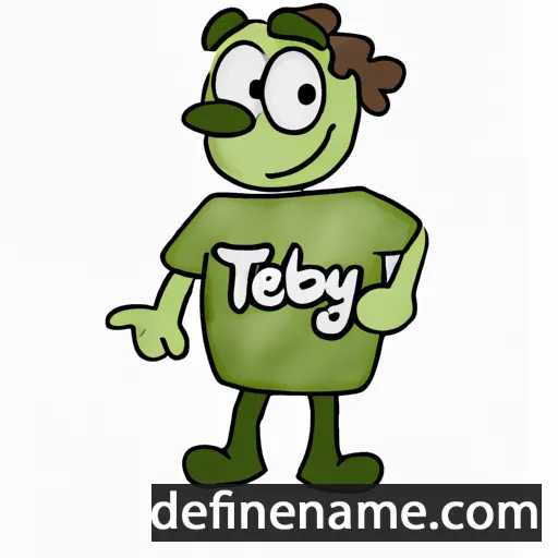 cartoon of the name Tibery