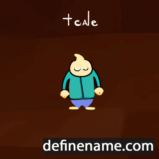 Tideu cartoon