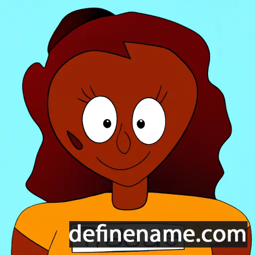 cartoon of the name Tidiane