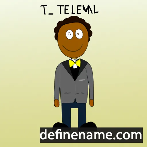 cartoon of the name Tielman