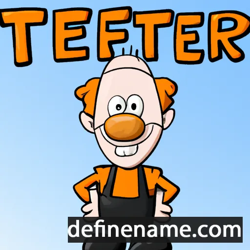 Tierolf cartoon