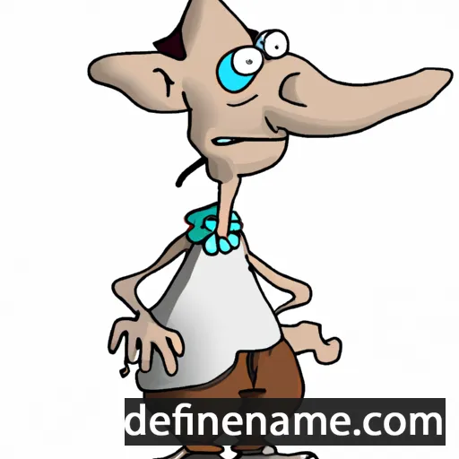 cartoon of the name Tierulf