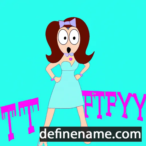 Tiffaniy cartoon