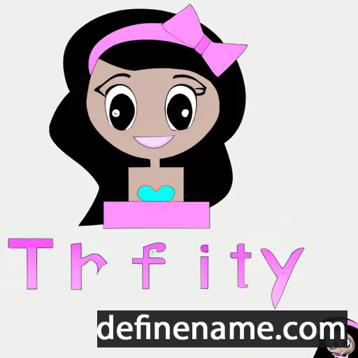 Tiffeny cartoon