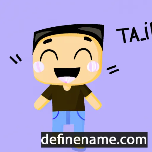 cartoon of the name Ti-sái