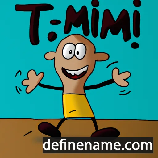 cartoon of the name Tími