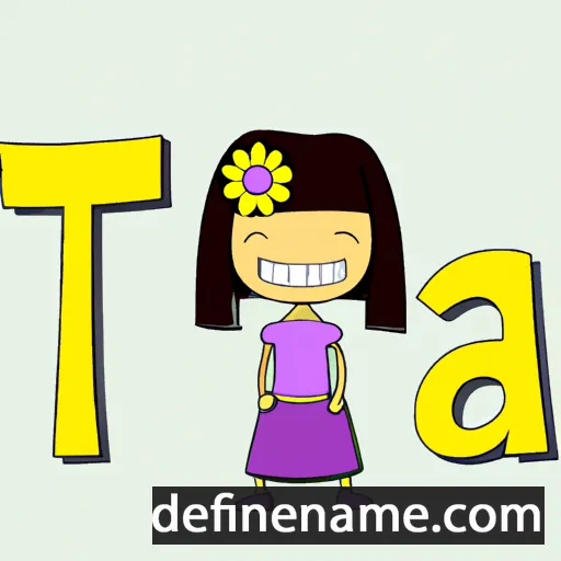 Tína cartoon