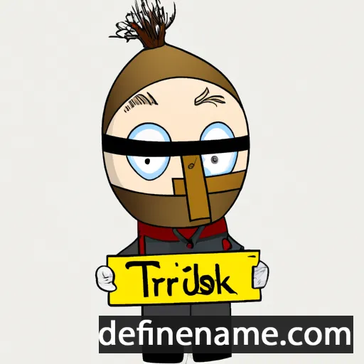 cartoon of the name Tíðrikur