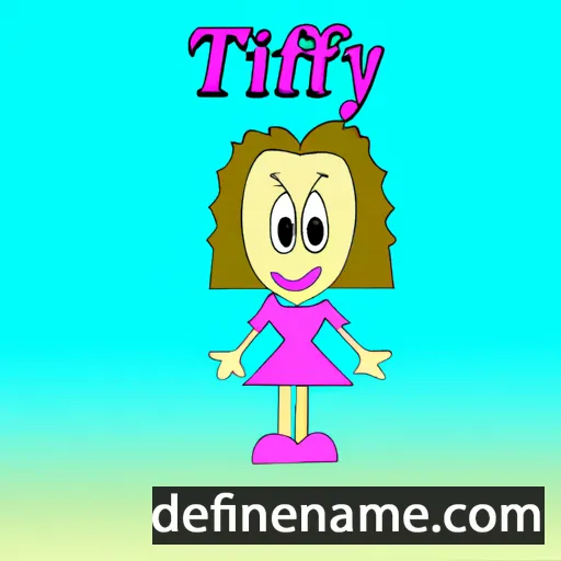 cartoon of the name Tiffy