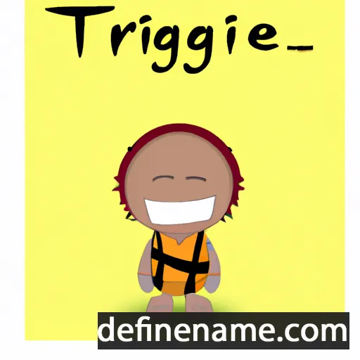 cartoon of the name Tigraine