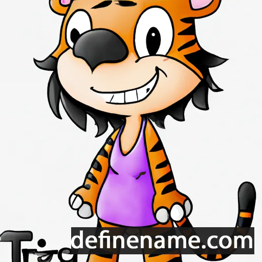 cartoon of the name Tigris