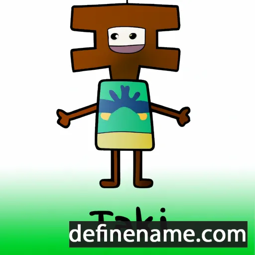 Tikal cartoon