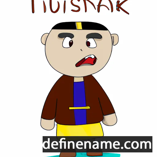 cartoon of the name Tikasuk