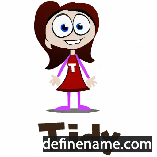 cartoon of the name Tildy