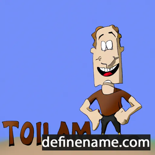 cartoon of the name Tillmann